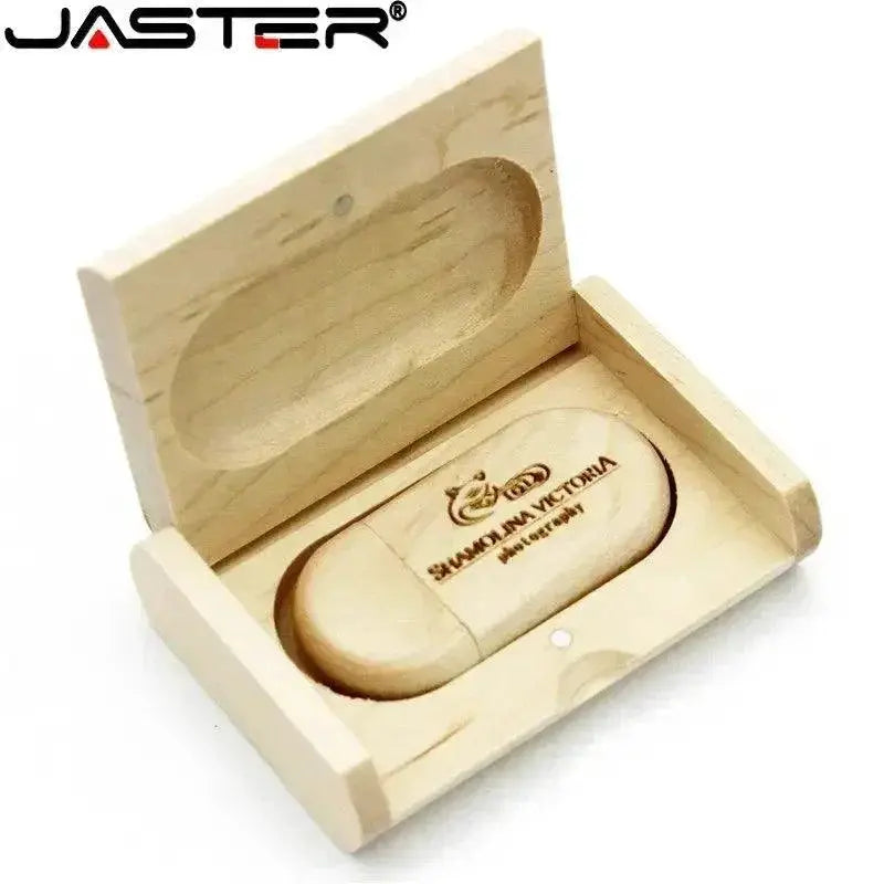 Wooden USB Flash Drive Customizable Memory Stick Photography