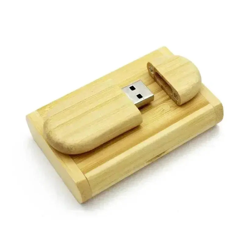 Wooden USB Flash Drive Customizable Memory Stick Photography