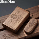 Wooden USB Pen Drive: Elegant Wedding Photography Stick