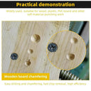 Precise Chamfer Tool Set for Woodworking