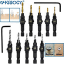 Woodworking Countersink Drill Bit Set for Precision Drilling