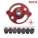 Woodworking Doweling Jig for Precise Furniture Drilling Tool
