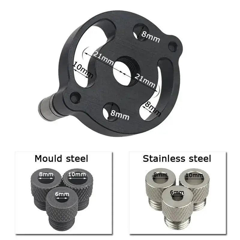 Woodworking Doweling Jig for Precise Furniture Drilling Tool