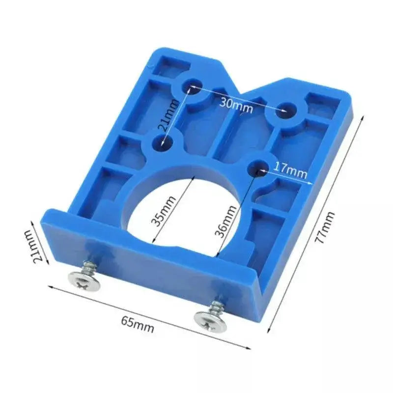 Woodworking Hinge Drilling Guide For Precision Cabinet Doors