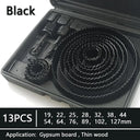 Woodworking Hole Saw Set Drill Bit Kit Precision Tool for Boards