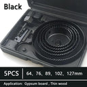 Woodworking Hole Saw Set Drill Bit Kit Precision Tool for Boards