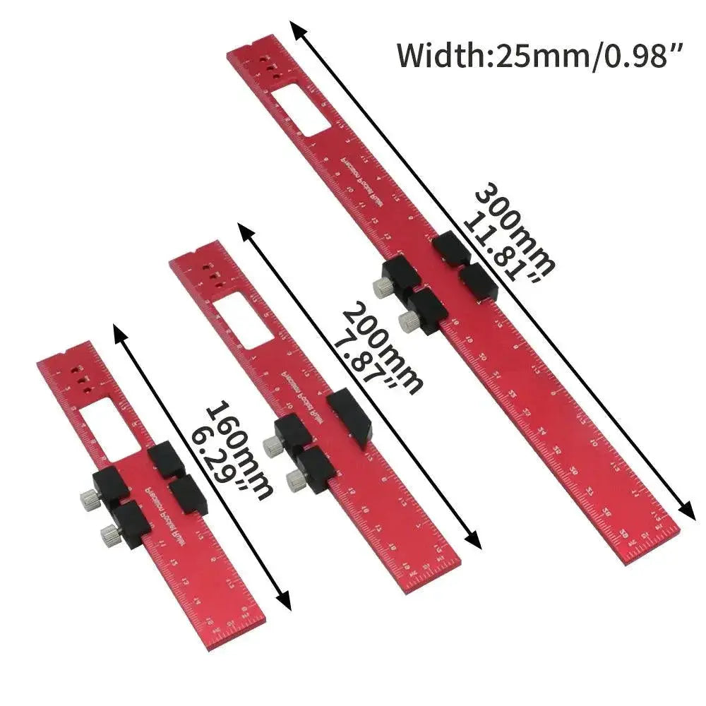 Woodworking Precision Aluminum Ruler For Accurate Layout