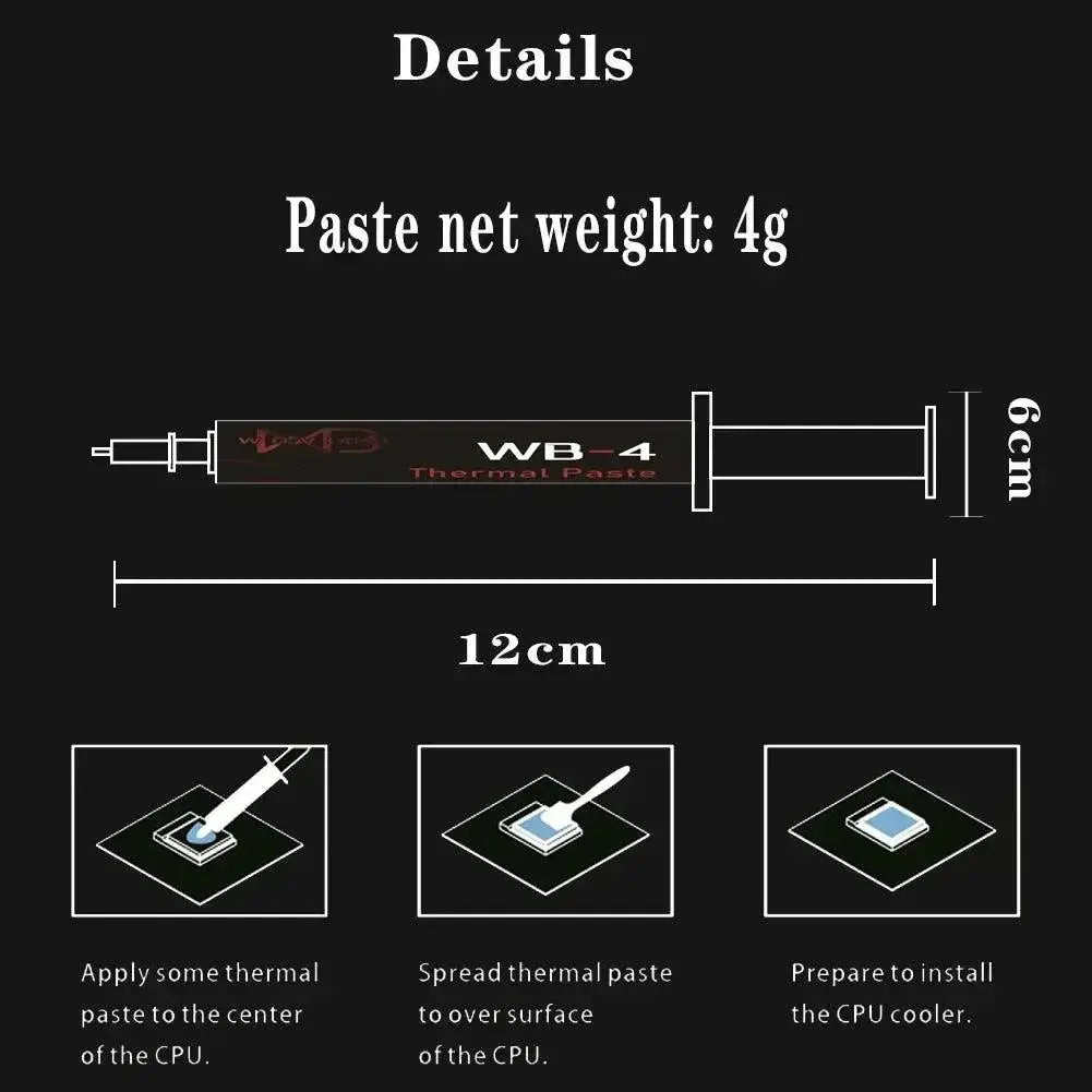 Wovibo Silicone Thermal Paste High Performance Cooling