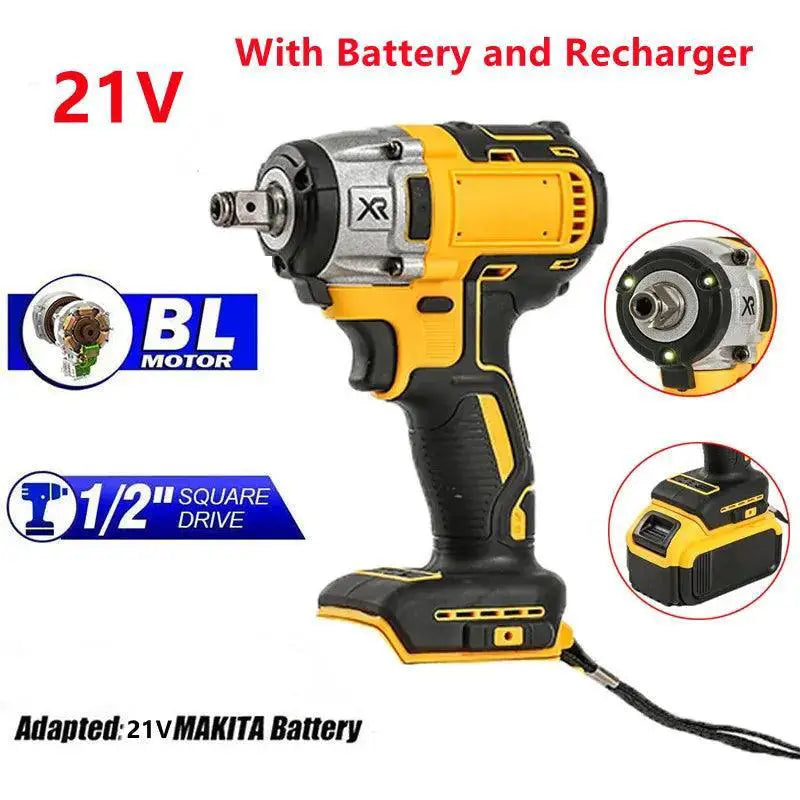 Wozobuy 21V Max Cordless Drill And Impact Wrench Set