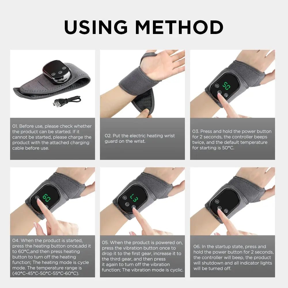 Wrist Ankle Heating Wrap - Relief — product view 9