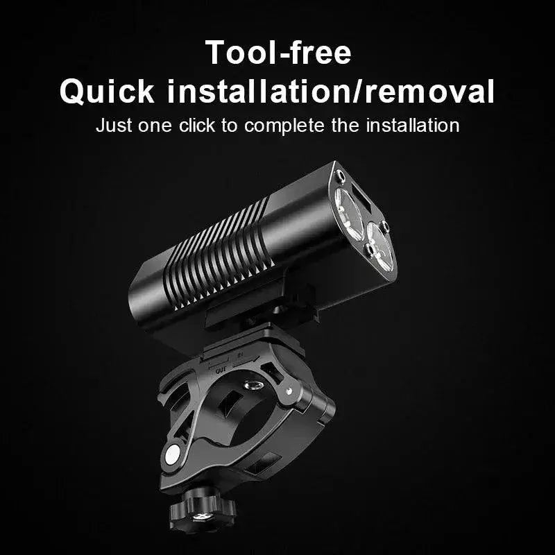 X Tiger Bike Light Headlight With Power Bank For Night Rides