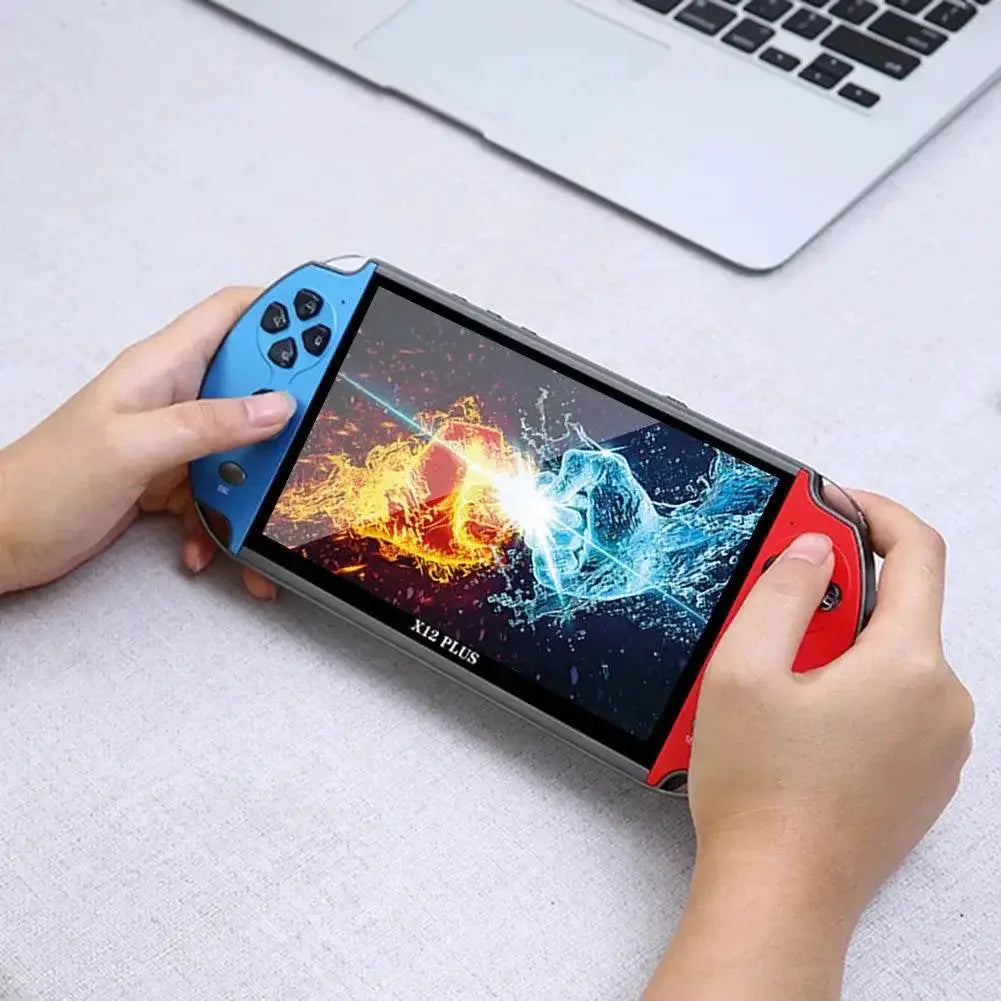 X12 X7 Plus Handheld Game Console 7 Inch HD Screen