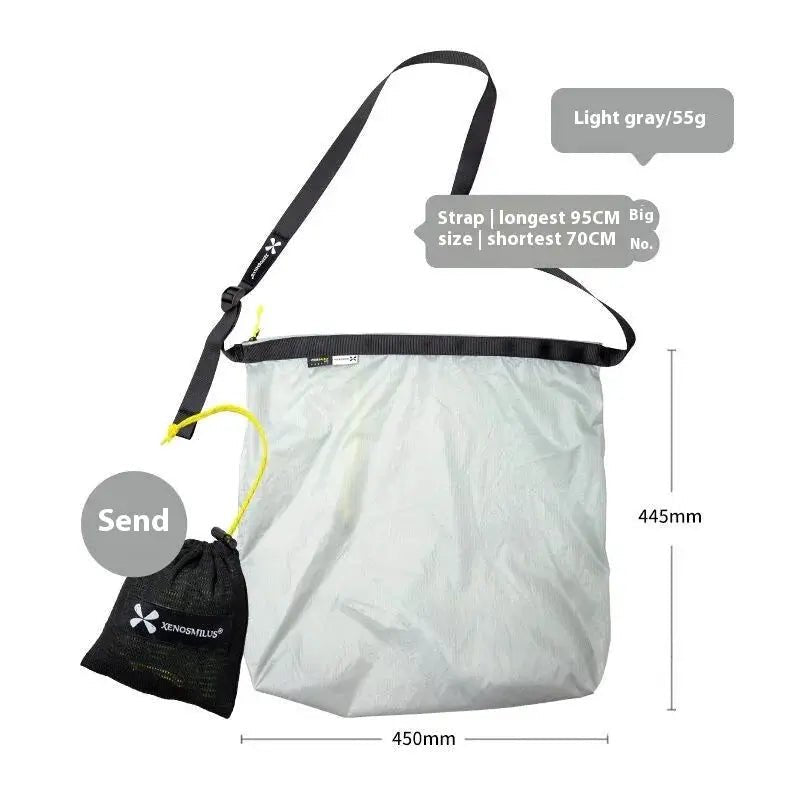 Xenosmilus Waterproof Folding Shopping Bag Ultra Light Sling For Outdoor Travel