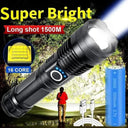 XHP100 LED Flashlight: Ultimate Outdoor Torch for Adventures