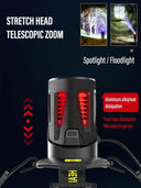 XHP360 Ultra Bright Rechargeable Headlamp Versatile LED Flashlight