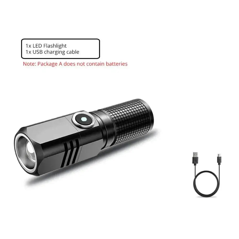 Powerful Beam Led Flashlight for Fishing — product view 8