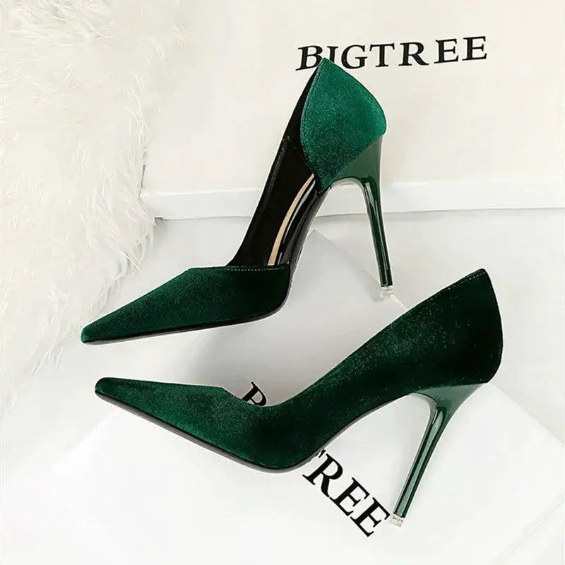 Xi Shi Elegant High Heel Evening Dress For Autumn Events - Rose Red 40 product image