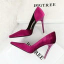 Xi Shi Elegant High Heel Evening Dress Stylish Autumn Footwear