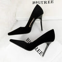 Xi Shi Elegant High Heel Evening Dress Stylish Autumn Footwear