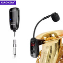 XIAOKOA UHF Wireless Saxophone Microphone System Clip On