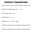2K Indoor Security Camera with AI Alerts
