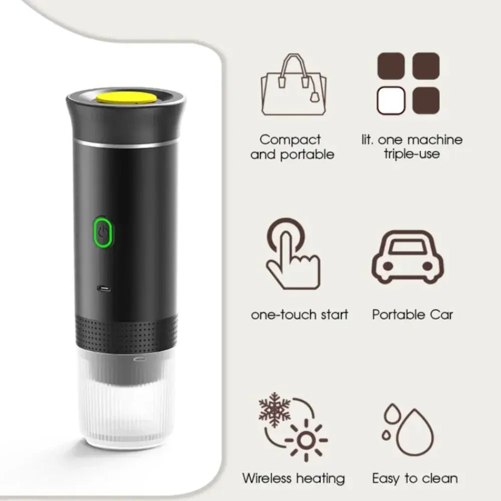 Xiaomi MIJIA Wireless Portable Espresso Coffee Maker 3 In 1 - OurLum.com