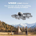 Smooth 4K Drone for Hobbyists and Travel