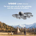 Smooth 4K Drone for Hobbyists and Travel
