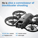 Smooth 4K Drone for Hobbyists and Travel