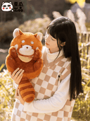 Xiaoneng Meow Doll Pillow for Girls Panda Plush Toy Gift