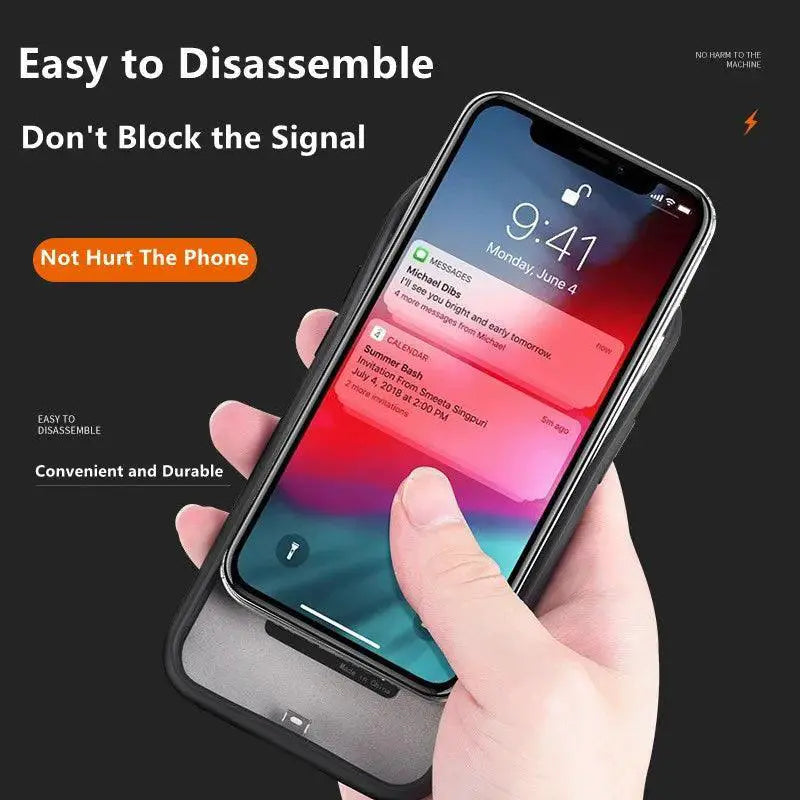 Xilecaly High Capacity Power Bank Case For iPhone 15 Pro Max