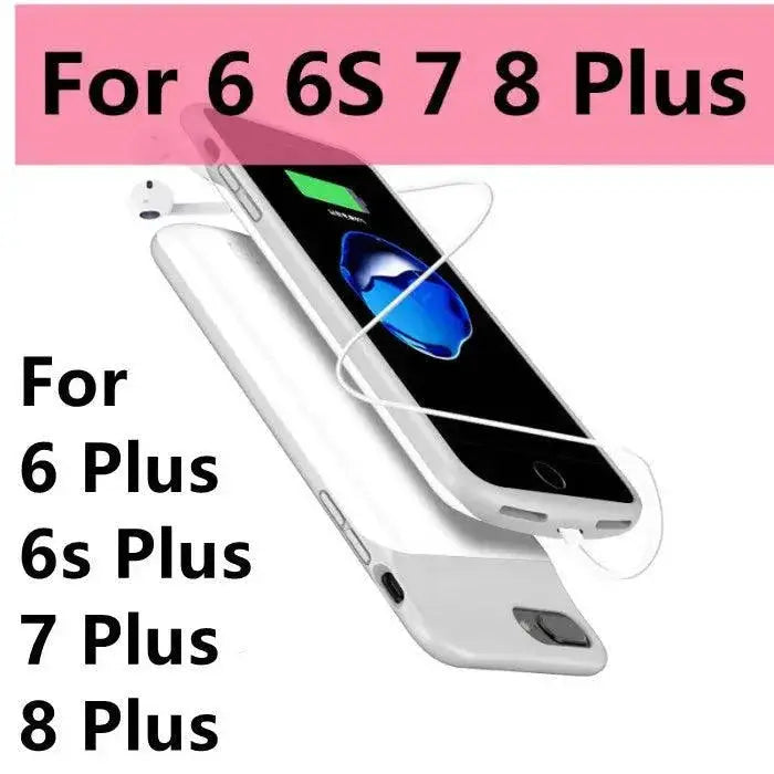 Xilecaly High Capacity Power Bank Case For iPhone 15 Pro Max