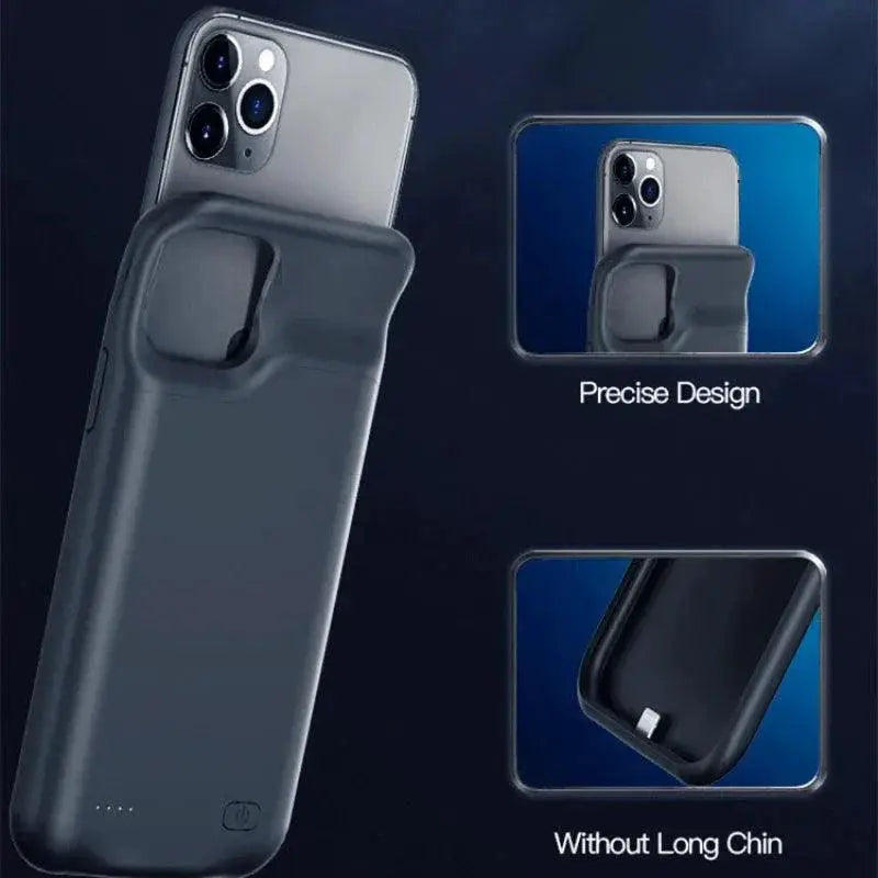Xilecaly High Capacity Power Bank Case For iPhone 15 Pro Max