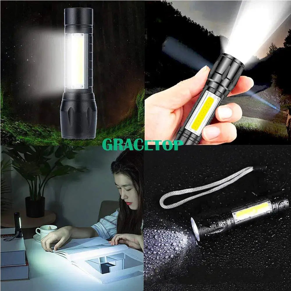 Xiwangfire LED Flashlight Versatile Torch Outdoors