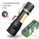 XIWANGFIRE LED Flashlight Versatile Torch for Adventurers