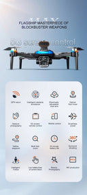 XMSJ A14 Pro Max Drone - 8K HD Dual Camera And GPS Navigation With Brushless Pro