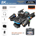 XMSJ A14 Pro Max Drone - 8K HD Dual Camera And GPS Navigation With Brushless Pro