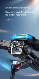 XMSJ A14 Pro Max Drone - 8K HD Dual Camera And GPS Navigation With Brushless Pro