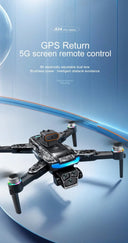 XMSJ A14 Pro Max Drone - 8K HD Dual Camera And GPS Navigation With Brushless Pro