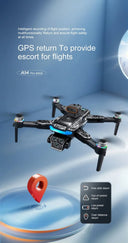XMSJ A14 Pro Max Drone - 8K HD Dual Camera And GPS Navigation With Brushless Pro