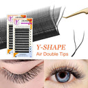 Y Shape Faux Mink Eyelashes Extension Kit Premium Quality