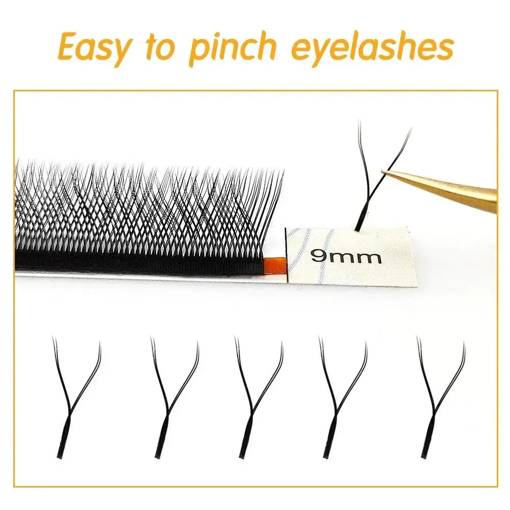 Y Shape Faux Mink Eyelashes Extension Kit Premium Quality