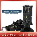 Projector Headlight: Efficient Hi Lo Beam Set
