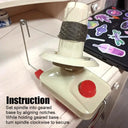 Effortless Yarn Winder for DIY Crafting