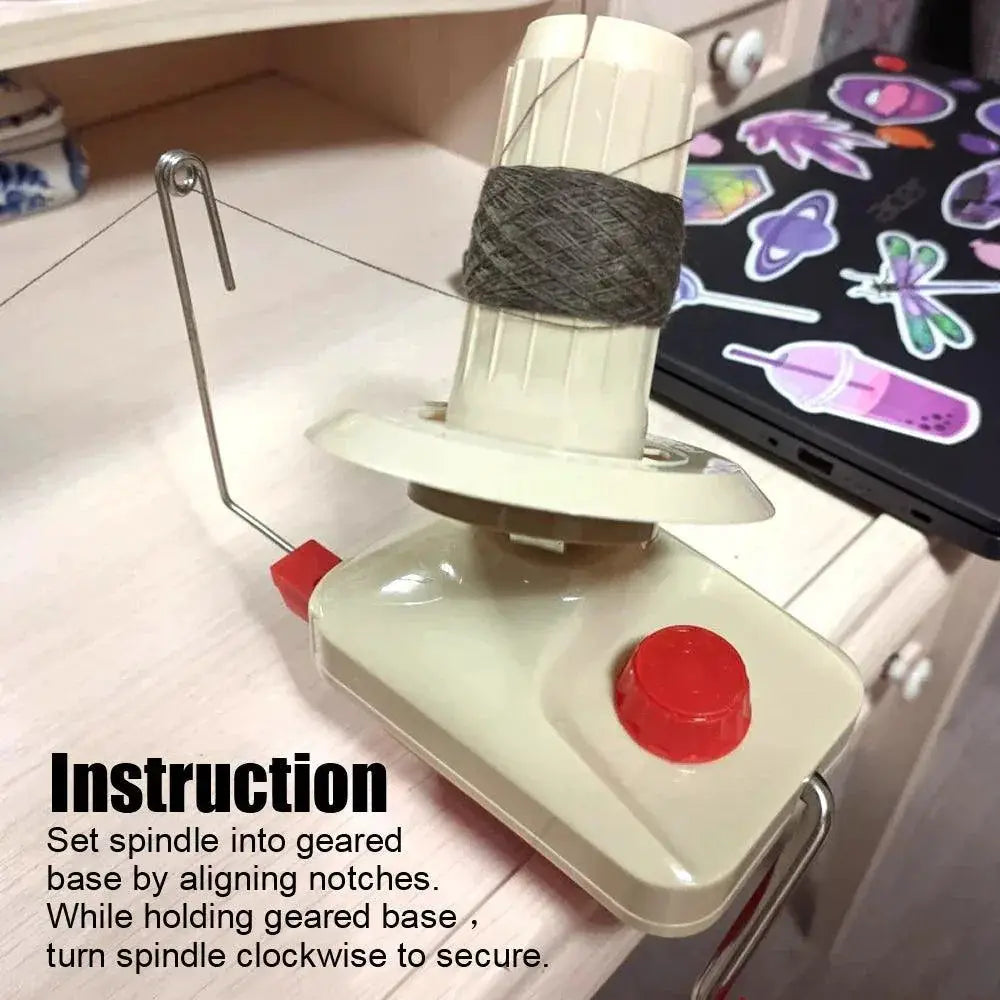 Yarn Winder Machine Handheld Ball Maker for Easy DIY Kit