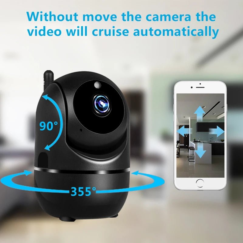 YCC365 Plus Wifi IP Camera - Auto Tracking 1620P Full Night Vision For Home CCTV