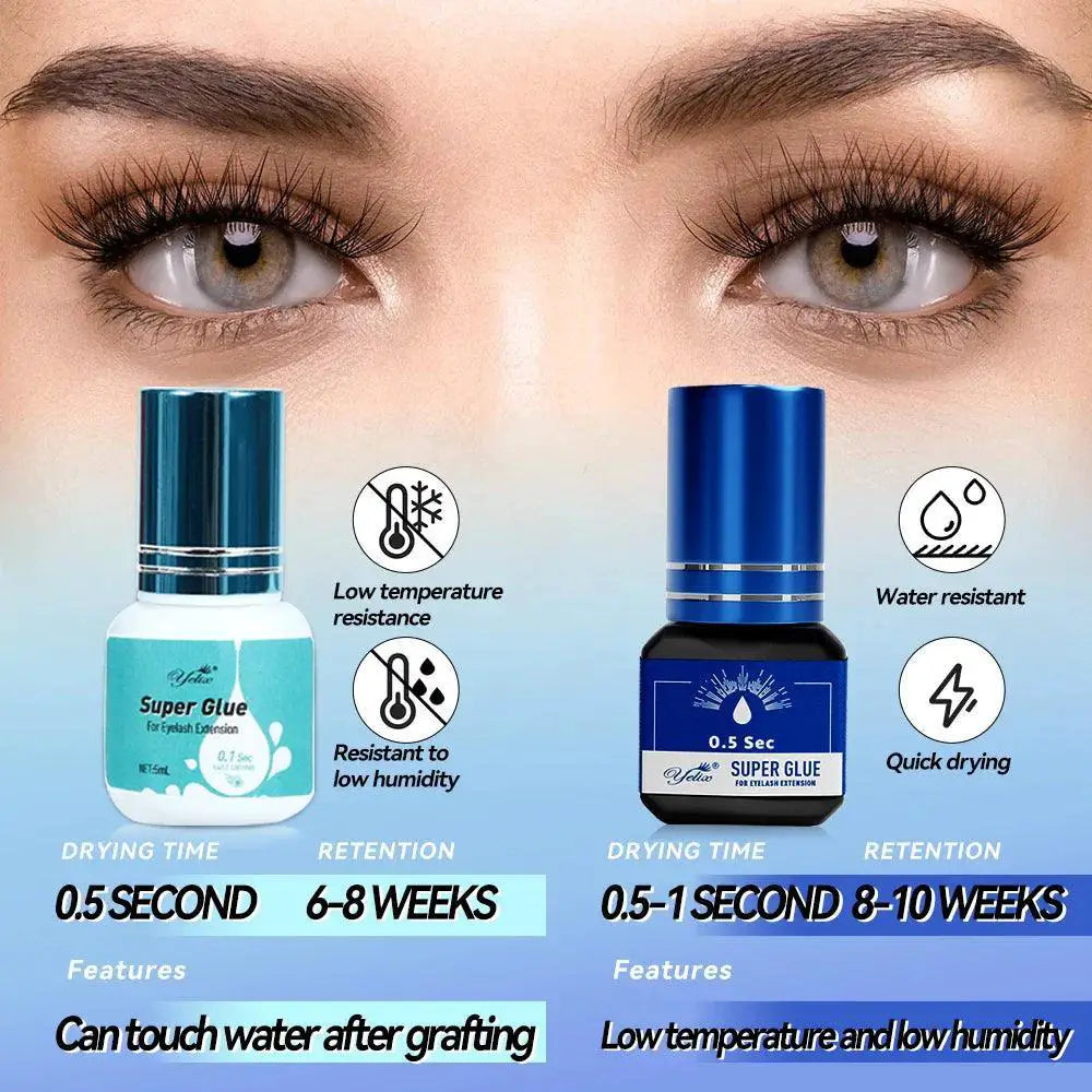Yelix Eyelash Extension Adhesive Fast Drying Long Lasting