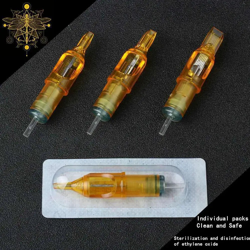 Yellow Dragonfly Tattoo Needle Set For Smooth Tattooing