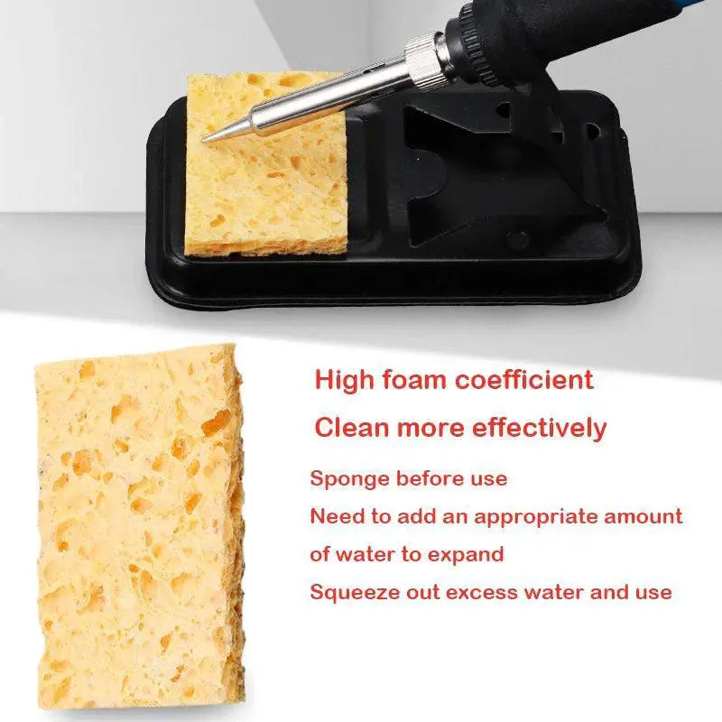 Yellow Sponge Cleaner for Electric Soldering Iron Efficient
