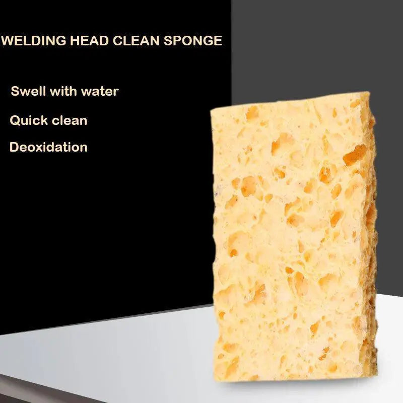 Yellow Sponge Cleaner for Electric Soldering Iron Efficient